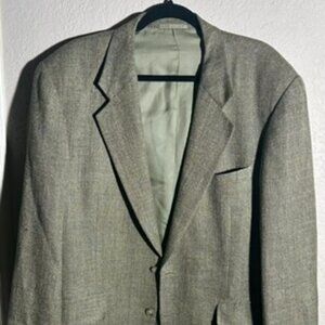 Bespoke Hemrajani Tweed Jacket Sz 42 r